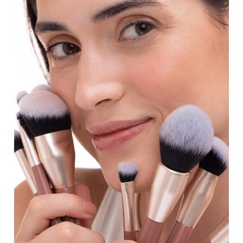 Maria Orbai - Trousse de maquillage avec 13 pinceaux Vegan Brushes