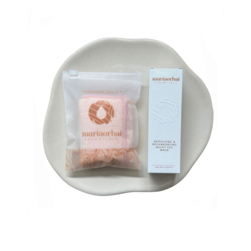 Maria Orbai - Masque visage repulpant et régénérant + Mousseline