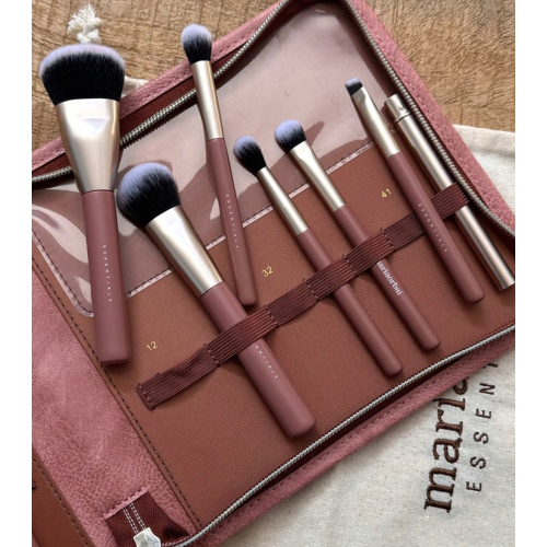 Maria Orbai - Trousse à pinceaux Brownie Pink