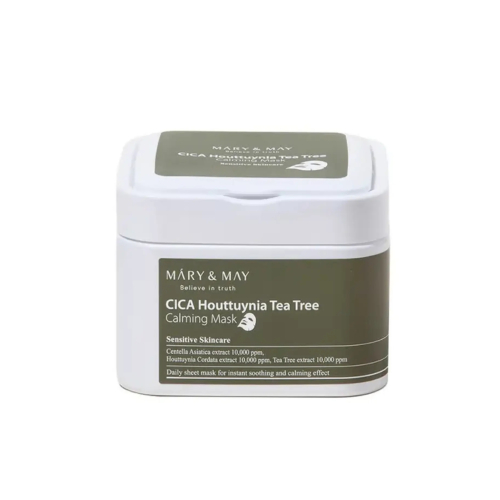 Mary & May - Masque Cica Houttuynia Tea Tree - 30ea