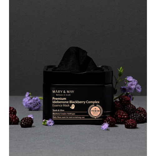 Mary & May - Masque Premium Idebenone Blackberry Complex Essence - 20ea
