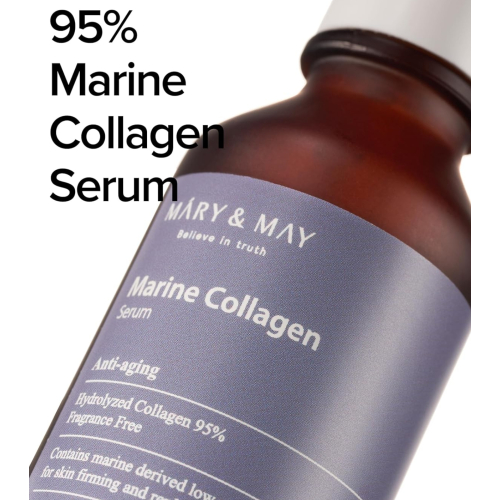Mary & May - Sérum visage anti-rides Marine Collagen