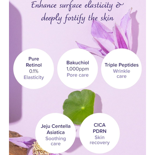 Mary & May - Sérum Visage Retinol 0.1% Bakuchiol CICA