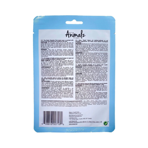 masque BAR - Masque Visage Pretty Animalz - Shark