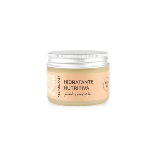 Matarrania - Crème visage hydratante 100% bio nourrissante - Peaux sensibles