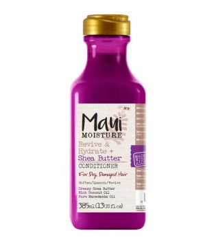 Maui - Après-shampoing revitalisant et hydratant au beurre de karité - Cheveux secs et abîmés 385 ml