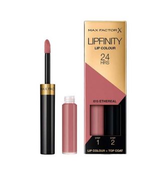 Max Factor - Rouge à lèvres liquide et baume Lipfinity 24h - 015: Etheral