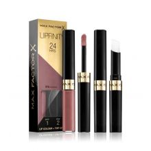 Max Factor - Rouge à lèvres liquide et baume Lipfinity 24h - 016: Glowing