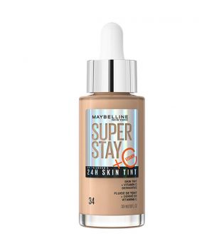 Maybelline - Base de maquillage sérum SuperStay 24H Skin Tint + Vitamine C - 34