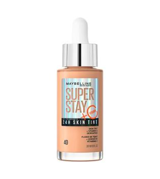 Maybelline - Base de Maquillage Sérum SuperStay 24H Skin Tint + Vitamina C - 40