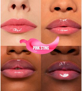 Maybelline - Gloss à lèvres volumateur Lifter Plump - 003: Pink Stink