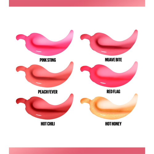 Maybelline - Gloss à lèvres volumateur Lifter Plump - 008: Hot Honey