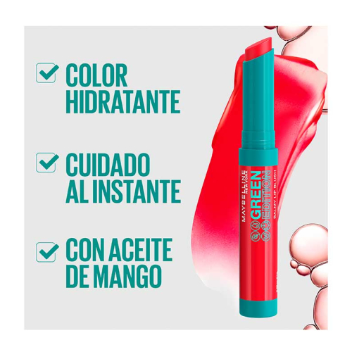 Maybelline - *Green Edition* - Baume à lèvres teinté Balmy Lip Blush - 008: Desert