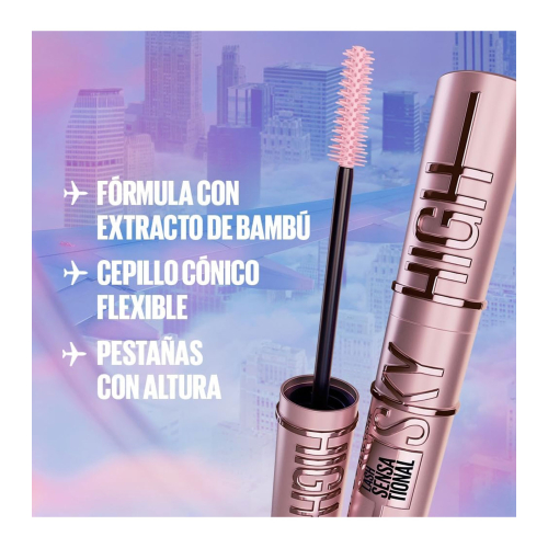 Maybelline - Mascara Lash Sensational Sky High - Burgundy Haze