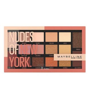 Maybelline - Palette d'ombres à paupières Nude of New York