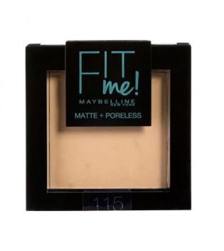 Maybelline - Matifiant poudre Fit me - 115: Ivory