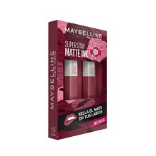 Maybelline - Coffret de rouge à lèvres liquide SuperStay Matte Ink - 15: Lover