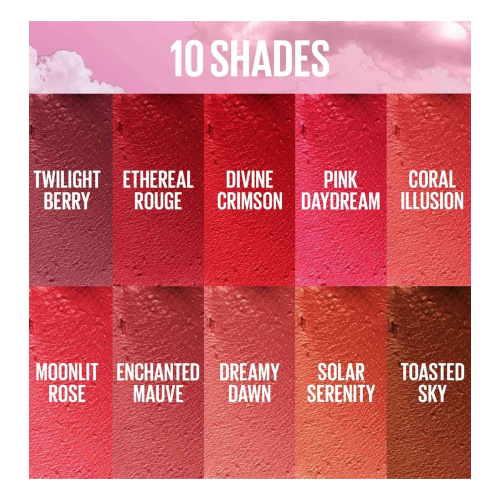 Maybelline - Teinte lèvres et joues Cloudtopia - 05: Coral Illusion