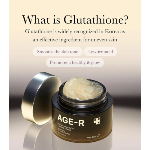 Medicube - *Age-R* - Crème éclaircissante Glutathione Glow Capsule