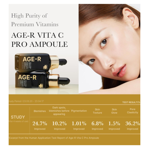 Medicube - *Age-R* - Sérum concentré Vita C Pro Ampoule