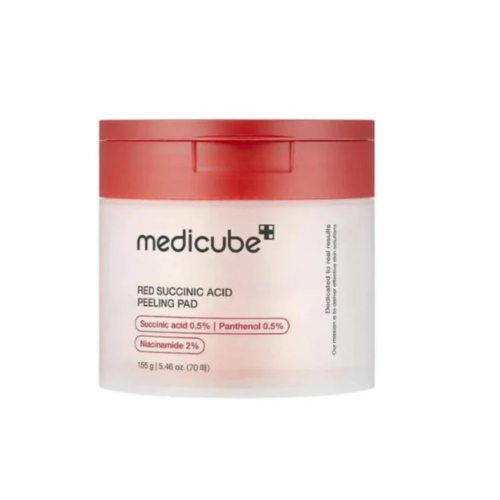 Medicube - *Red* - Tampons exfoliants Succinic Acid Peeling - 70pcs