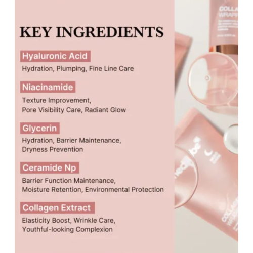 Medicube - *Collagen* - Masque de nuit revitalisant Collagen Night Wrapping