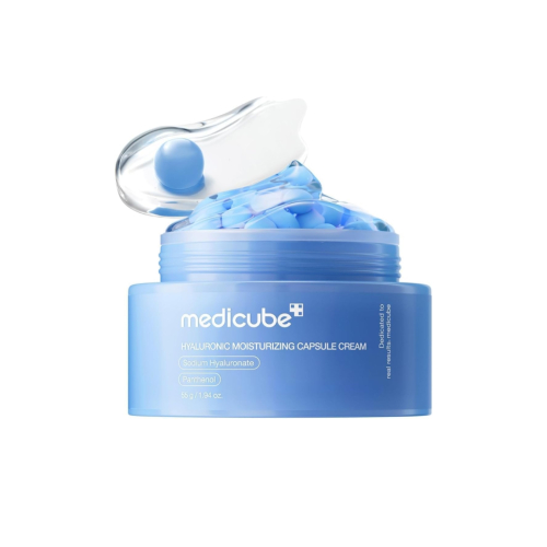 Medicube - Crème hydratante pour le visage Hyaluronic Moisturizing Capsule Cream