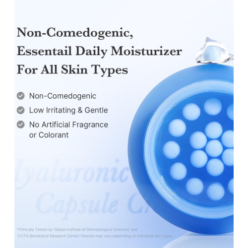 Medicube - Crème hydratante pour le visage Hyaluronic Moisturizing Capsule Cream