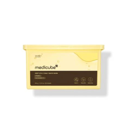 Medicube - *Deep Vita C* - Masque en cellulose à la vitamine C Daily Quick - 30ud