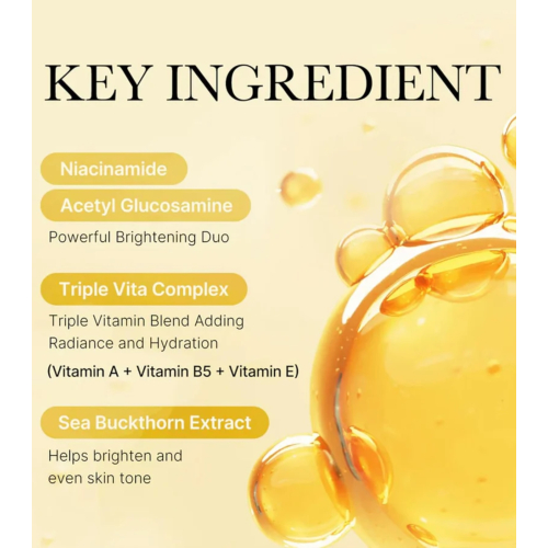 Medicube - *Deep Vita C* - Masque en cellulose à la vitamine C Daily Quick - 30ud