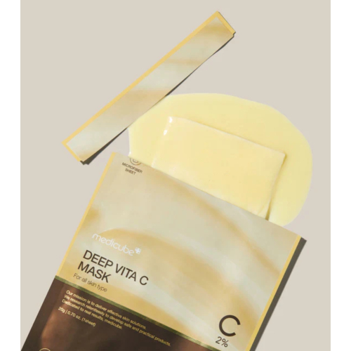 Medicube - *Deep Vita C* - Masque hydratant à la vitamine C