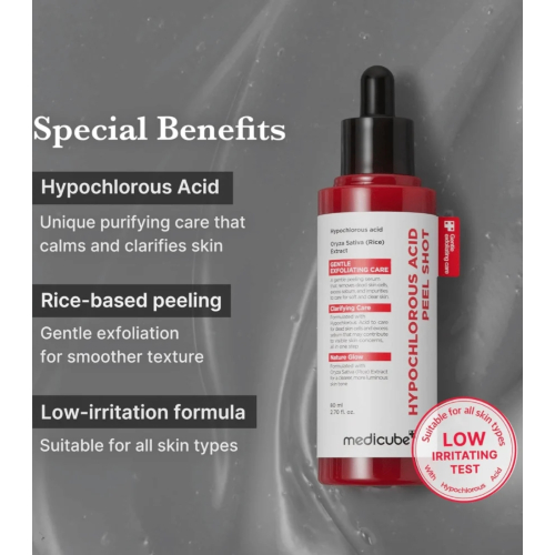 Medicube - Exfoliant facial Hypochlorous Acid Peel Shot