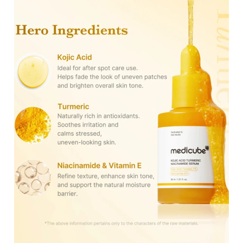 Medicube - *Kojic Acid* - Sérum facial à la niacinamide
