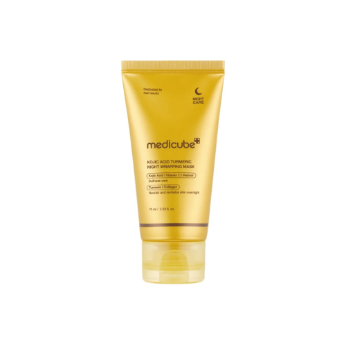 Medicube - Masque facial de nuit illuminant Kojic Acid Turmeric