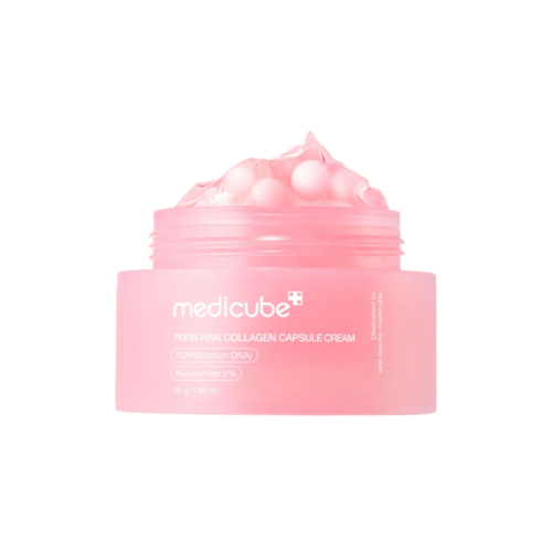 Medicube - *PDRN Pink* - Crème éclaircissante pour le visage Collagen Capsule Cream