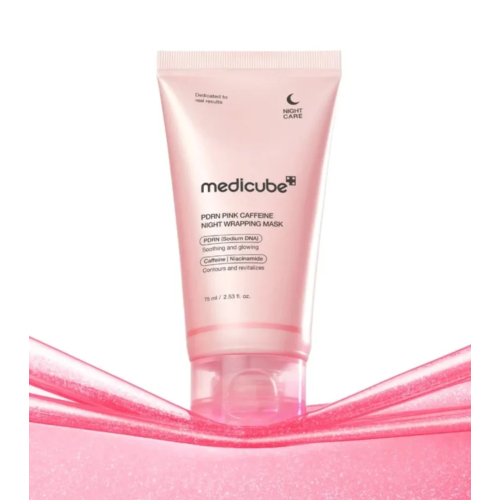 Medicube - *PDRN Pink* - Masque facial Caffeine Night Wrapping