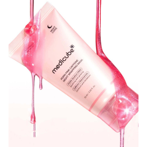 Medicube - *PDRN Pink* - Masque facial Caffeine Night Wrapping