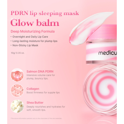 Medicube - *PDRN Pink* - Masque pour les lèvres Sleeping Mask