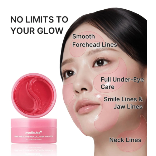 Medicube - *PDRN Pink* - Patchs pour le contour des yeux Caffeine Collagen
