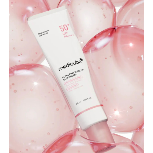 Medicube - *PDRN Pink* - Crème solaire visage SPF50+ PA++++