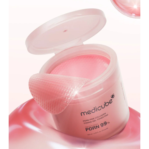 Medicube - *PDRN Pink* - Gel tonique en format tampon - 70pads
