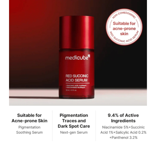Medicube - *Red* - Sérum Red Succinic Acid Clarifying