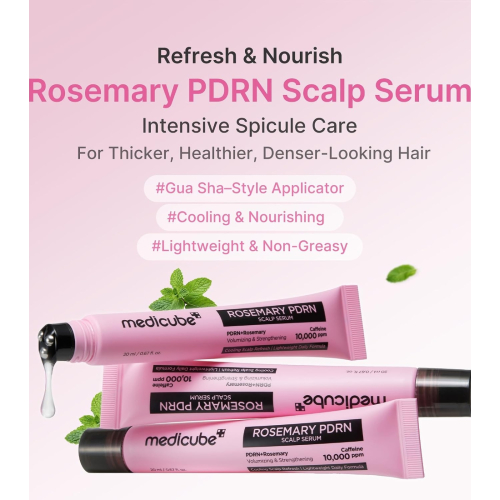 Medicube - Sérum pour le cuir chevelu Rosemary PDRN