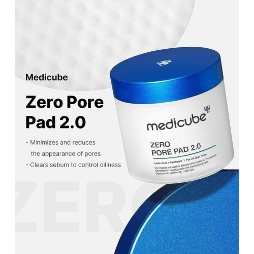 Medicube - *Zero Pore* - Coussinets exfoliants avec AHA+BHA - 70pcs
