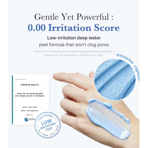 Medicube - *Zero Pore* - Nettoyant visage moussant exfoliant Clear Capsule