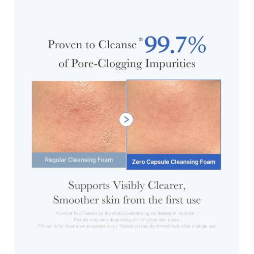 Medicube - *Zero Pore* - Nettoyant visage moussant exfoliant Clear Capsule