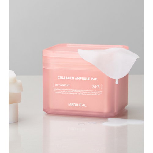 Mediheal - Tonique facial au format collagène pads