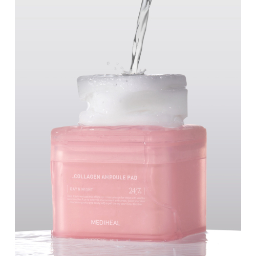 Mediheal - Tonique facial au format collagène pads