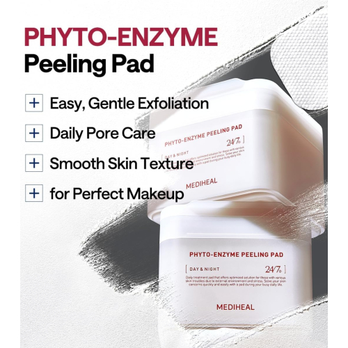 Mediheal - Lotion tonique pour le visage en disques Phyto Enzyme Peeling Pad - 90 pads