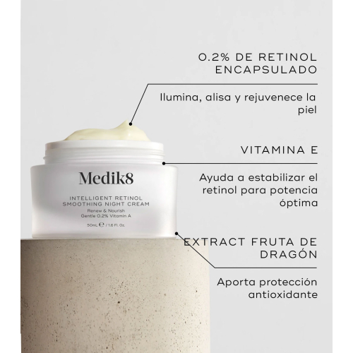 Medik8 - Crème de Nuit Anti-Âge Intelligent Retinol Smoothing